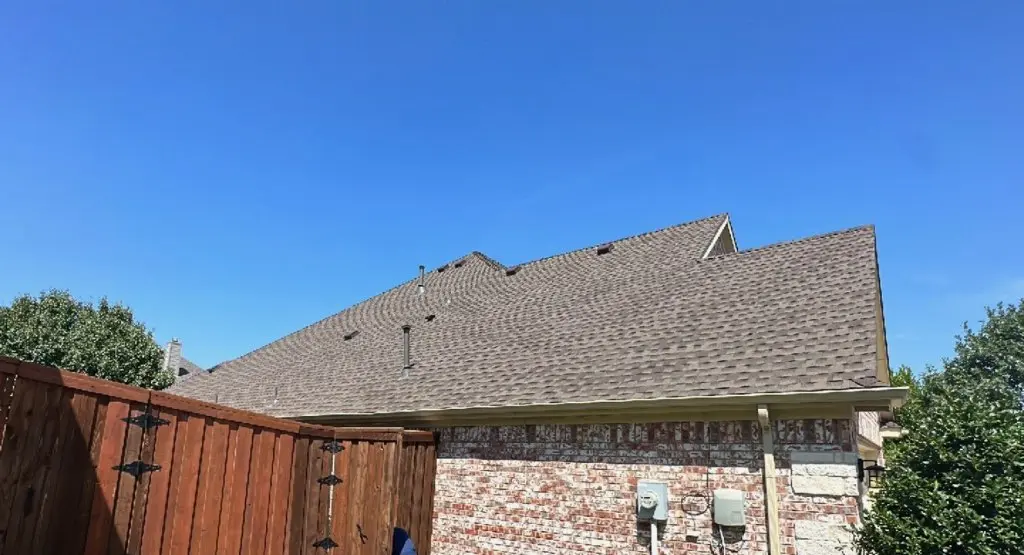 Completed roof replacement project in Ferry Pass